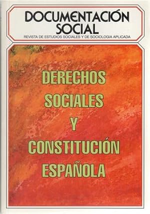 Derechos Sociales y Constitución Española