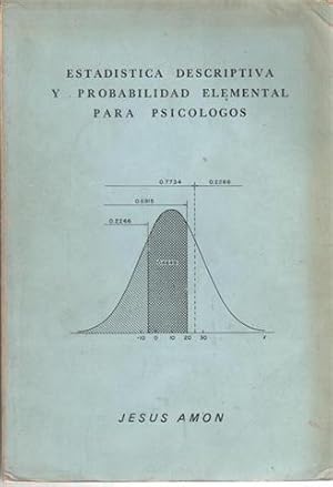 Estadistica descriptiva y probabilidad elemental para psicólogos