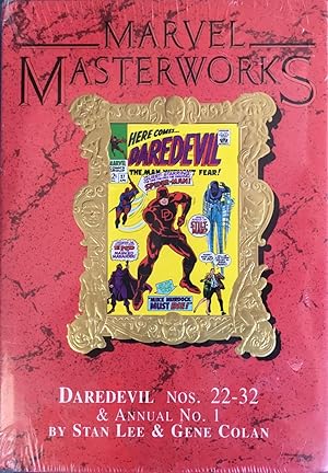 Seller image for MARVEL MASTERWORKS Vol. 41 (Variant Gold Foil Edition) DAREDEVIL Nos. 22 - 32 & Annual No. 1 for sale by OUTSIDER ENTERPRISES