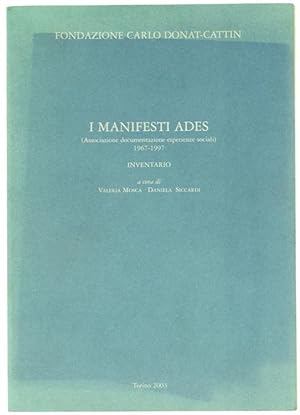 I MANIFESTI ADES (Associazione documentazione esperienze sociali) 1967-1997 - INVENTARIO.: