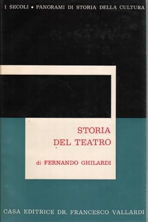 Seller image for Storia del teatro. Volumi 2 for sale by Di Mano in Mano Soc. Coop