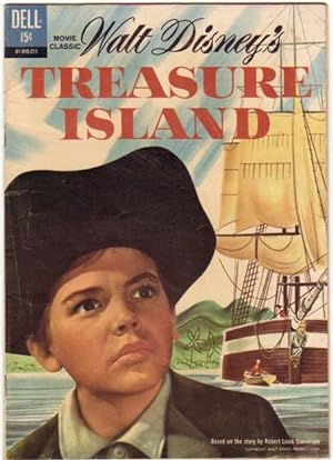 Movie Classic Walt Disney's "Treasure Island" July - September 1962, # 01-845-211(comic)