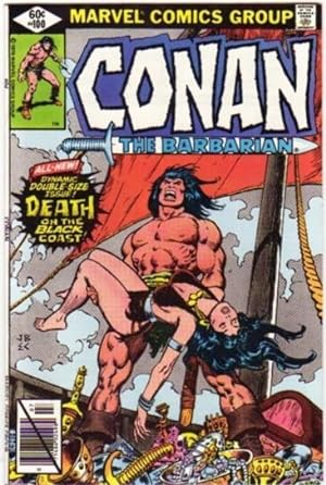 Image du vendeur pour Conan the Barbarian # 100 July 1979 -The Death of "Belit" in "Death on the Black Coast" -Adapted from "Queen of the Black Coast" by Robert E. Howard (comic) mis en vente par Nessa Books