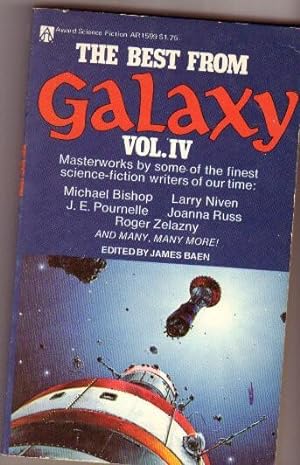Image du vendeur pour The Best from Galazy Vol. iv (4) -Tinker, Life Among the Asteroids, Elephant with Wooden Leg, Overdose, Allegiances, A Horse of a Different Technicolor, Down and Out, The Game of Blood and Dust, Helbent 4, The Experimenter mis en vente par Nessa Books