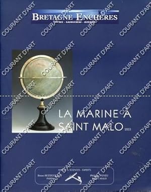 LA MARINE A SAINT-MALO. [BEKEN & SON OF COWES. BLANDIN. PAGUENAUD. FUGERE. COQUE DE MAQUETTE BORD...