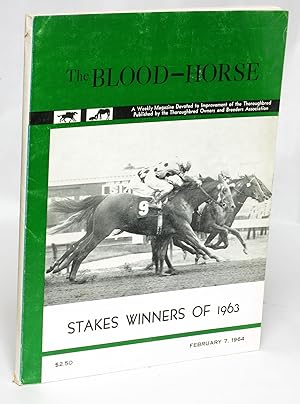 Seller image for Stakes Winners of 1963: The Blood Horse, February 7, 1964 for sale by Eureka Books