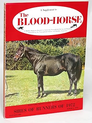 Imagen del vendedor de Sires of Runners of 1972: A Supplement to the Blood-Horse a la venta por Eureka Books