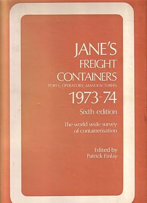 Image du vendeur pour JANE'S FREIGHT CONTAINERS 1973-74 mis en vente par Jean-Louis Boglio Maritime Books