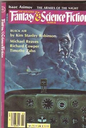 Seller image for The Magazine of Fantasy & Science Fiction March 1983 -Black Air, The Tearing of Greymare House, Welcome to Coventry, Spur the Nightmare, Where Did You Get My Number?, The Shadows of Evening, Brothers, Conspicuous Consumption, The Armies of the Night for sale by Nessa Books
