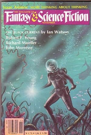 The Magazine of Fantasy & Science Fiction November 1983 -The Black Current, "Nightmare, with Ange...