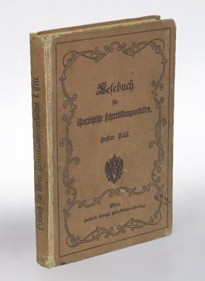 Imagen del vendedor de Deutsches Lesebuch fr die sterreichischen Lehrer- und Lehrerinnen-Bildungsanstalten. 1.Teil. Fr den ersten Jahrgang. a la venta por Antiquariat An der Rott Oswald Eigl