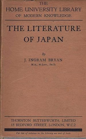 Seller image for The Literature of Japan for sale by Mr Pickwick's Fine Old Books