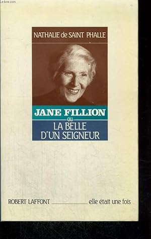 Image du vendeur pour JANE FILLION OU LA BELLE D'UN SEIGNEUR. mis en vente par Le-Livre