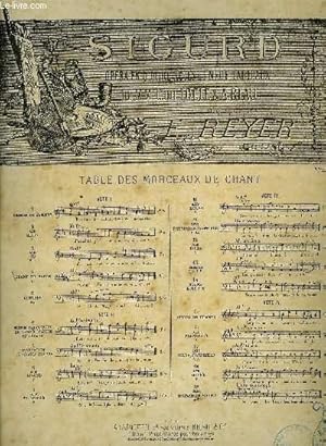 Seller image for N3 AIR D'UTA extrait de "Sigurd" POUR PARTITION ET PIANO for sale by Le-Livre