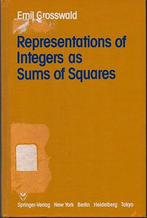 Imagen del vendedor de Representations of Integers as Sums of Squares a la venta por Clausen Books, RMABA