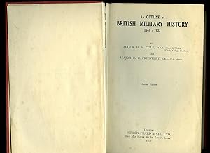 Seller image for An Outline of British Military History 1660-1937 for sale by Little Stour Books PBFA Member