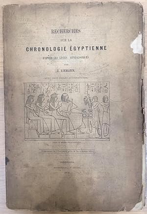 Seller image for Recherches sur la Chronologie Égyptienne D'après les Listes Généalogiques for sale by Arthur Probsthain