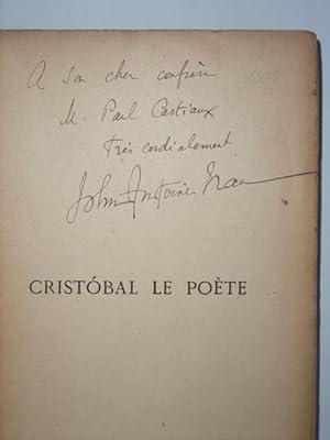 Seller image for Cristobal le pote, for sale by LIBRAIRIE L'OPIOMANE