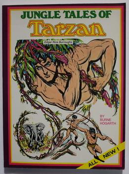 Image du vendeur pour JUNGLE TALES OF TARZAN (Softcover Trade paperback Comics Graphic Novel) All-New Story Adaption & superb All-New ART by BURNE HOGARTH; mis en vente par Comic World
