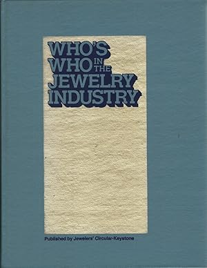 Seller image for Who's Who in the Jewelry Industry for sale by Jonathan Grobe Books