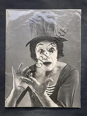 Seller image for PROGRAMME MARCEL MARCEAU THEATRE DES CHAMPS-ELYSEES 1982 for sale by Yves Grgoire