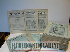 Seller image for Das Antiquariat. Halbmonatsschrift fr alle Fachgebiete des Buch- und Kunstantiquariats. for sale by BerlinAntiquariat, Karl-Heinz Than