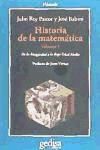 Historia de la matemática I: De la Antigüedad a la Baja Edad Media