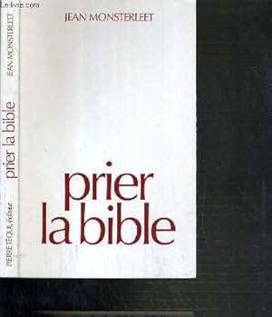 Bild des Verkufers fr PRIER LA BIBLE zum Verkauf von Le-Livre