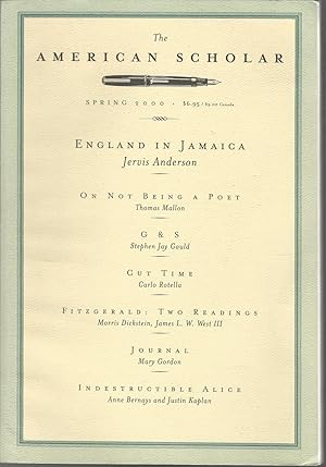 Image du vendeur pour The American Scholar: Volume 69, No. 2; Spring, 2000 mis en vente par Dorley House Books, Inc.