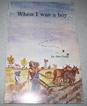 Seller image for When I Was a Boy for sale by Easy Chair Books