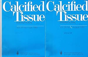 Immagine del venditore per Calcified Tissue International. Volume 39, No. 1 thru 4, 1986 venduto da SUNSET BOOKS