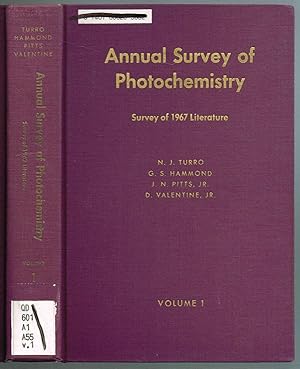 Image du vendeur pour ANNUAL SURVEY OF PHOTOCHEMISTRY: Volume 1: Survey of 1967 Literature mis en vente par SUNSET BOOKS