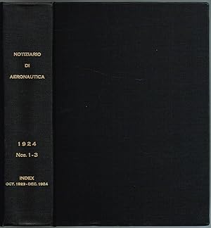 NOTIZIARIO DI AERONAUTICA & NOTE TECNICHE, N. 1., GENNAIO - N. 2., FEBBRAIO - N. 3., MARZO - INDI...
