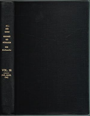 OEL ( oil) UND KOHLE (coal) VEREINIGT MIT PETROLEUM; SCHRIFTTUMSCHAU der D.G.M.; Vol. 38; Jan-Mar...