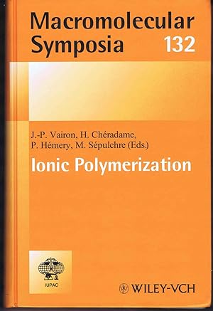 Bild des Verkufers fr Ionic Polymerization (Macromolecular Symposia) zum Verkauf von SUNSET BOOKS