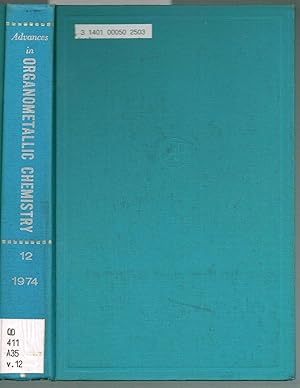 Immagine del venditore per Advances in ORGANOMETALLIC CHEMISTRY. Volume 12 venduto da SUNSET BOOKS