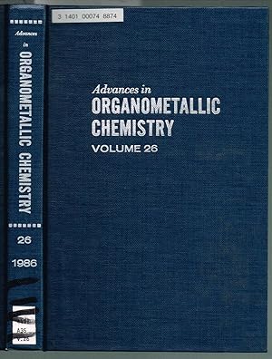 Imagen del vendedor de Advances in ORGANOMETALLIC CHEMISTRY. Volume 26 a la venta por SUNSET BOOKS