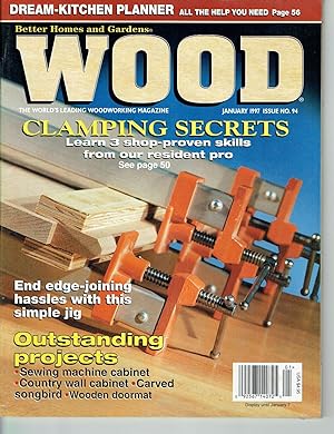 Better Homes and Gardens: WOOD, Issue 94, January 1997, The World's Leading Woodworking Magazine.