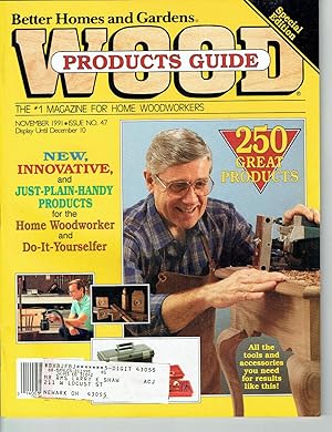 Better Homes and Gardens: WOOD, Issue 47, November 1991, The World's Leading Woodworking Magazine.