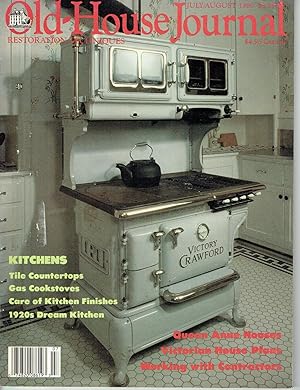 Imagen del vendedor de Old-House Journal: Restoration Techniques, Volume XVII Number 4, July/August 1989. a la venta por SUNSET BOOKS