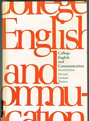 Imagen del vendedor de College English and Communication, Second Edition a la venta por SUNSET BOOKS