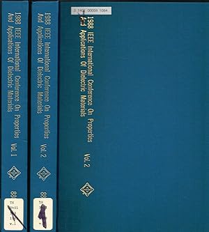 PROPERTIES AND APPLICATIONS OF DIELECTRIC MATERIALS, 1988, 2nd INTERNATIONAL CONFERENCE RECORD OF...