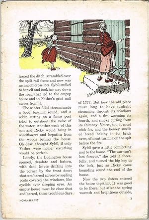 Imagen del vendedor de JACK AND JILL, November 1951, Volume 14, Number 1 a la venta por SUNSET BOOKS