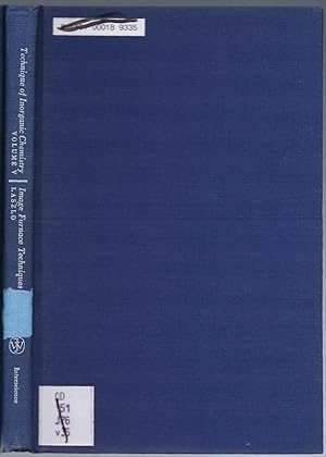 Imagen del vendedor de Technique of Inorganic Chemistry, Volume V: Image Furnace Techniques (Vol 5) a la venta por SUNSET BOOKS