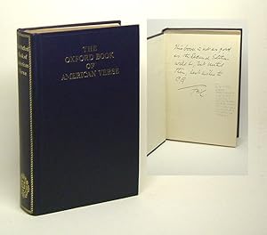 THE OXFORD BOOK OF AMERICAN VERSE. Signed