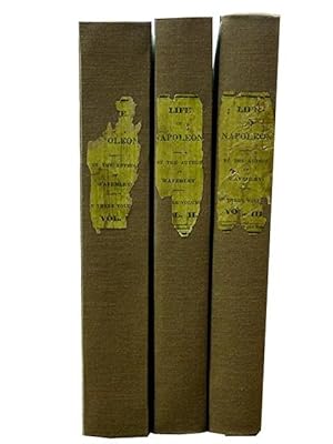 The Life of Napoleon Buonaparte; 3 volumes