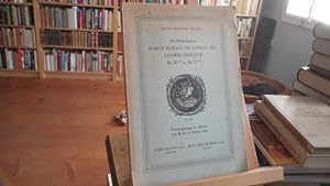 Versteigerungskatalog XII : Die Bibliotheken Baron Horace de Landau (III) / Ludwig Derleth / Dr. ...
