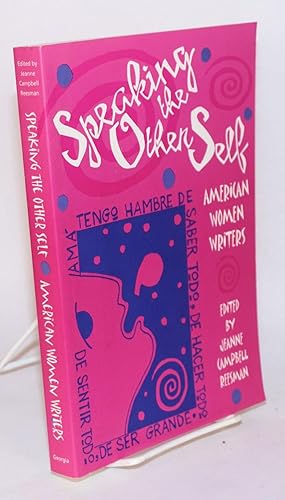 Seller image for Speaking the other self, American women writers for sale by Bolerium Books Inc.
