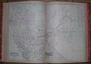 New Statistical and Topographical Atlas of the United States with maps showing the Dominion of Ca...