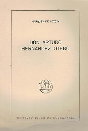 Imagen del vendedor de DON ARTURO HERNNDEZ OTERO. a la venta por Librera Torren de Rueda